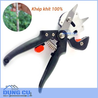 Combo Kéo ghép cành cây thép carbon cứng kèm 3 mối ghép