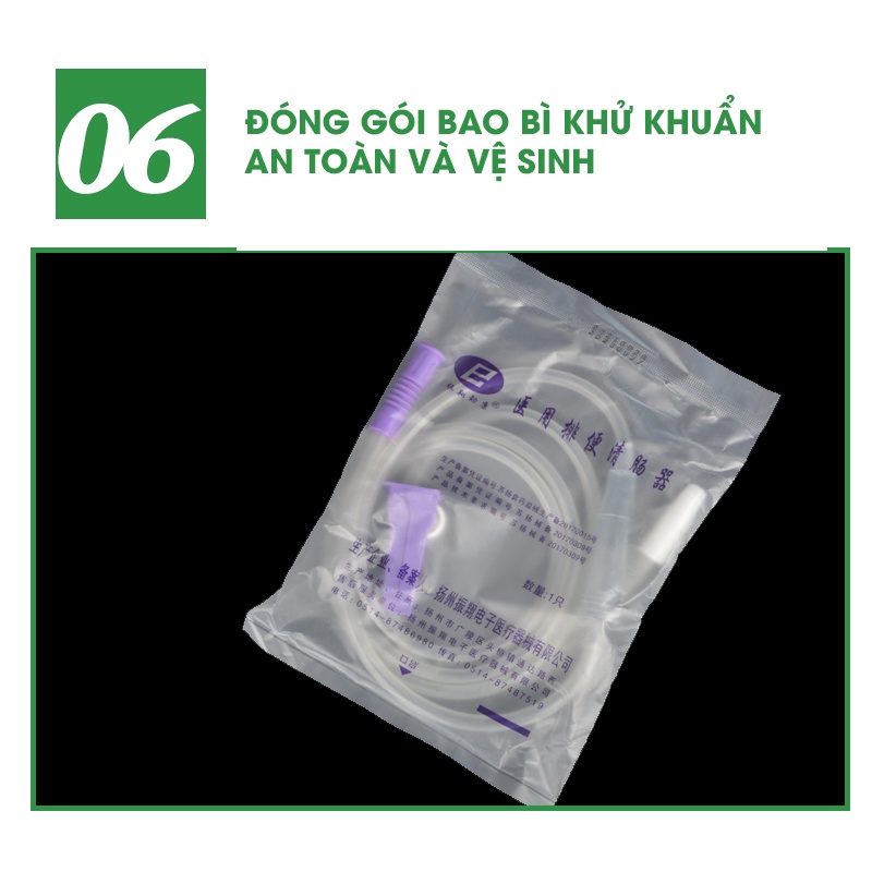 HEALTHY24H - Dây nối bình truyền cà phê thải độc đại tràng thay thế , coffee enema, ống thông nối bình truyền cphê