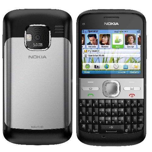 Điện Thoại Nokia Chính Hãng E5-00 Nắp Lưng Thép Bảo Hành 12 Tháng Wifi 3G
