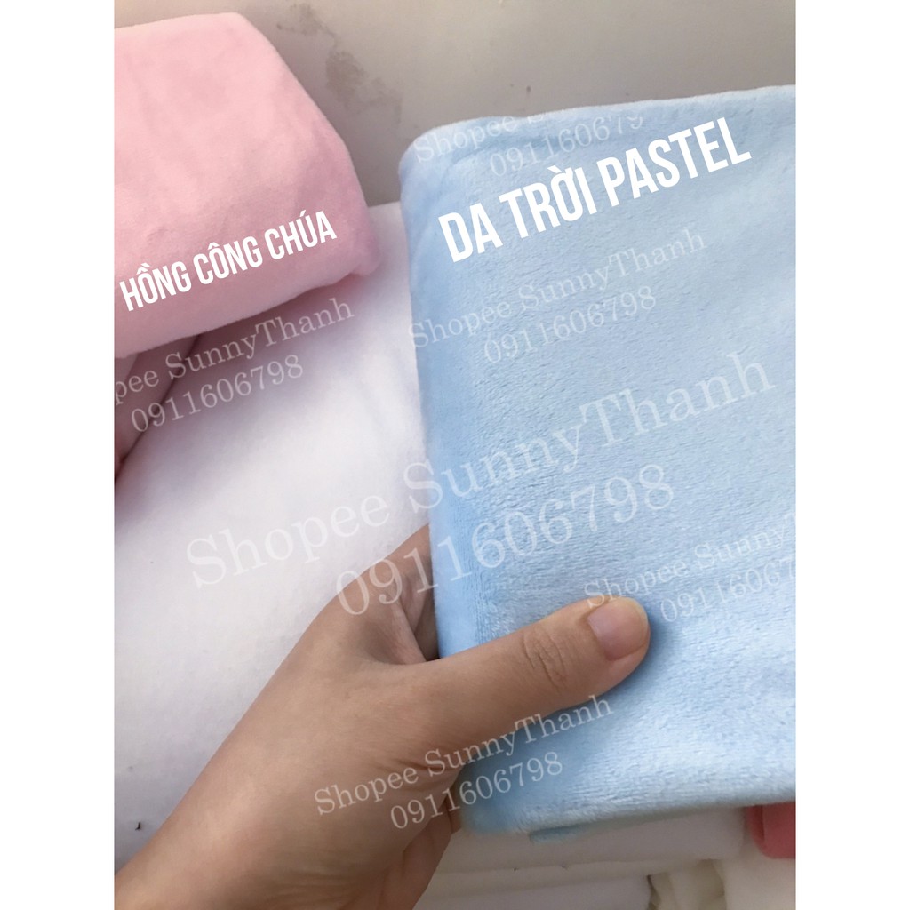PASTEL SIÊU NGỌT Vải may scrunchies siêu đẹp siêu chuẩn 0,75m x 0,5m
