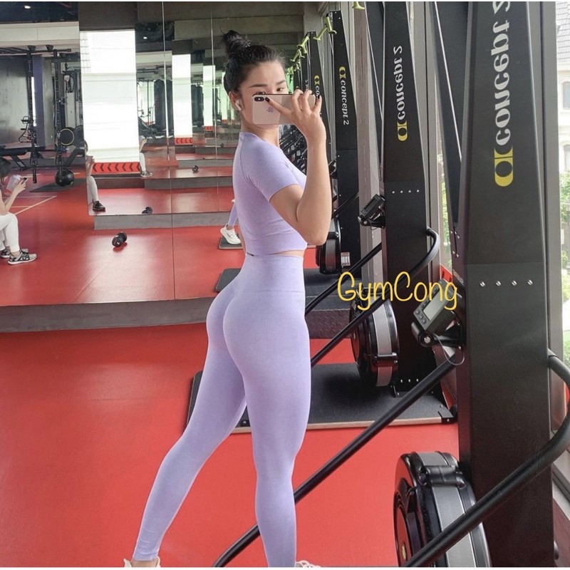 Bộ đồ tập gym Botee cropt