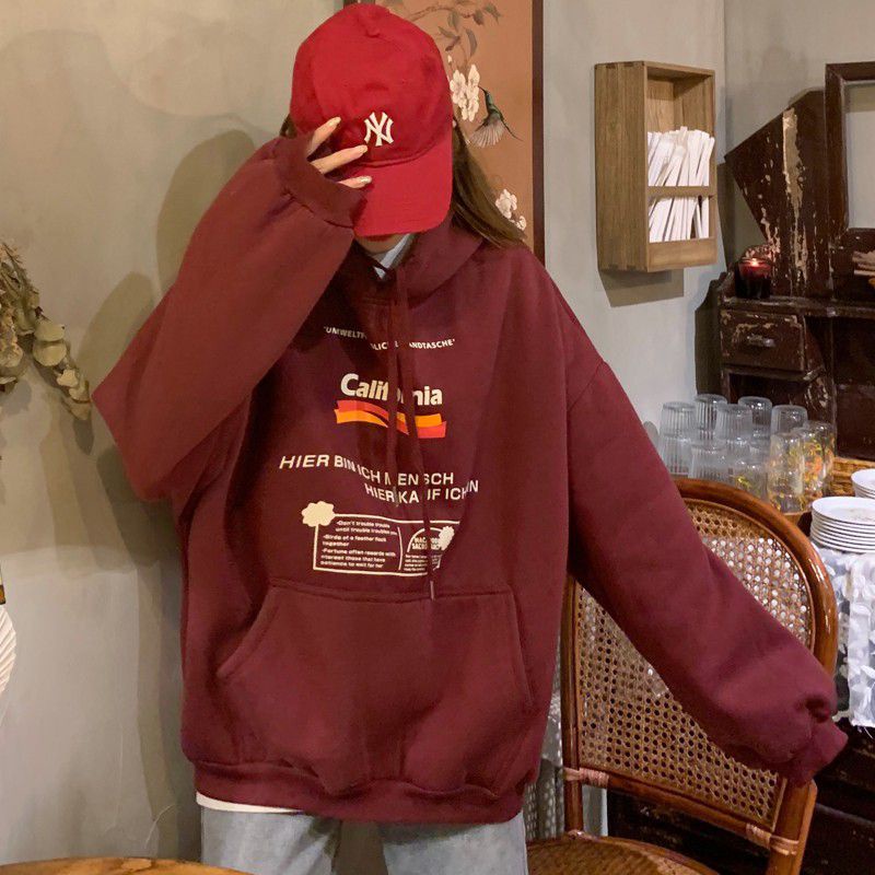 Áo hoodie nỉ có mũ in chữ Cali màu sắc độc lạ dễ mặc siêu xinh | BigBuy360 - bigbuy360.vn