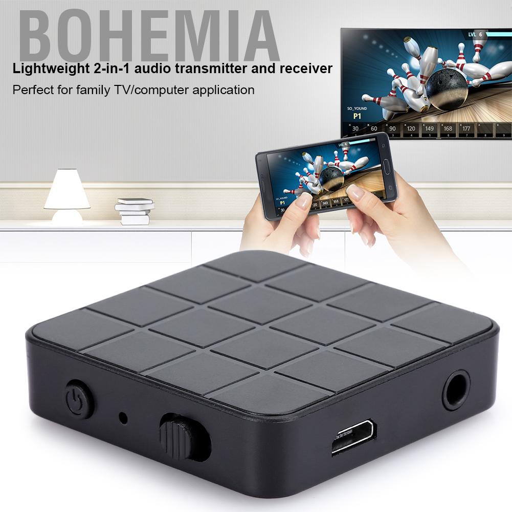 Thiết Bị Thu Phát Âm Thanh Không Dây 2 Trong 1 Bohemia Dễ Dàng Kết Nối Cho Hệ Thống Android / Ios | BigBuy360 - bigbuy360.vn