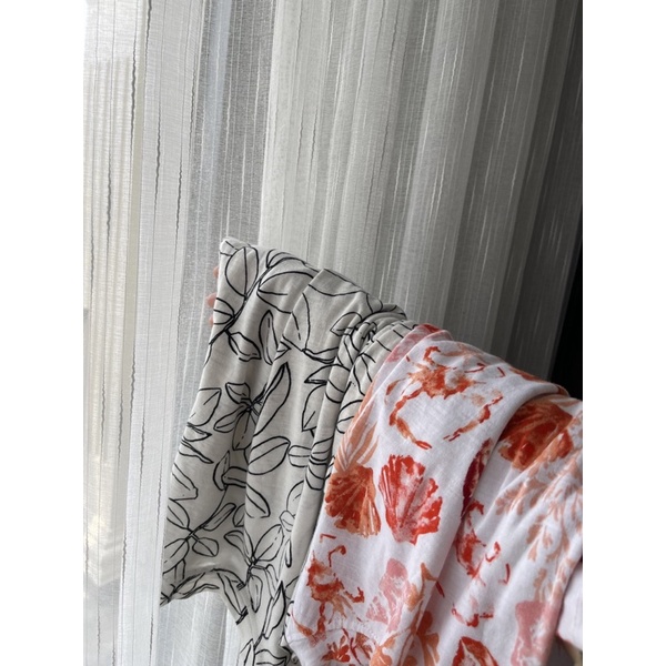Áo thun nữ linen xớ. Hình cận vải shop chụp thật