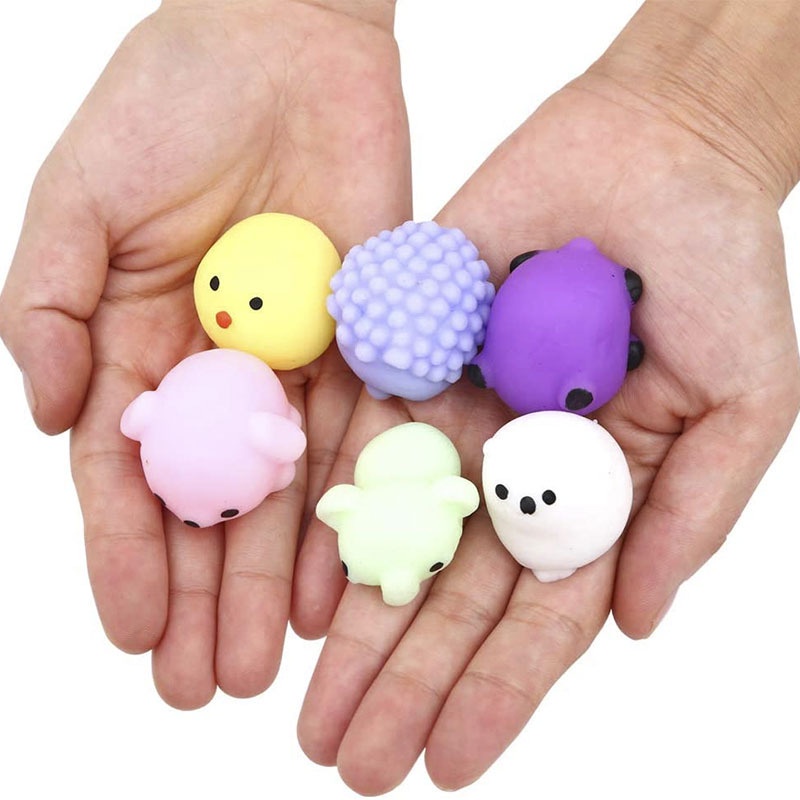 Đồ chơi bóp giảm căng thẳng nhiều hình động vật mini ngẫu nhiên thời trang
