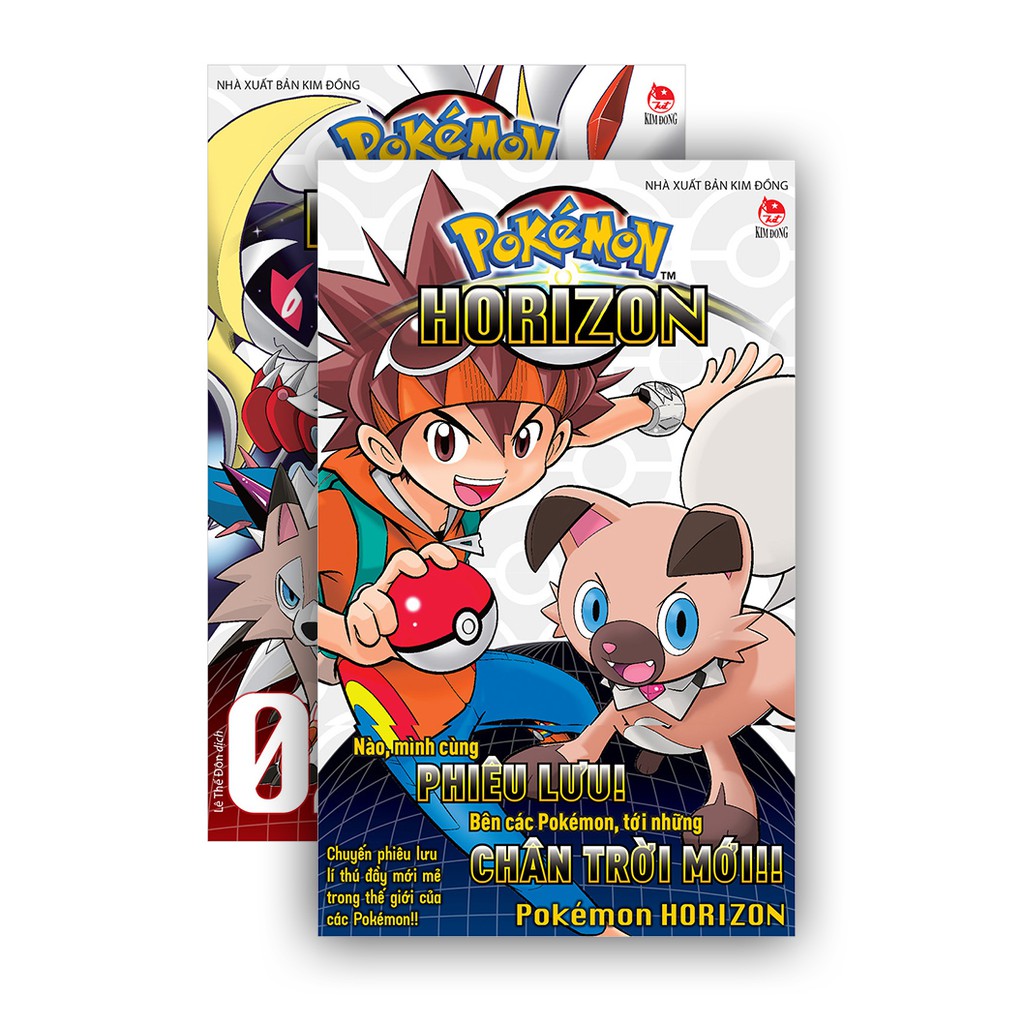 Truyện tranh Pokemon Horizon trọn bộ 2 tập - NXB Kim Đồng