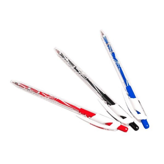 Hộp 20 bút bi Thiên Long TL 079 - 3 màu xanh, đỏ, đen