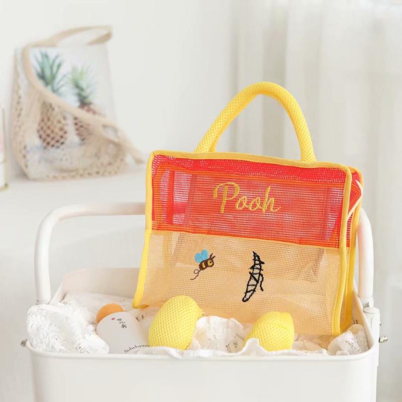 Túi Lưới Đựng Đồ Bơi In Hình Chuột Mickey Minnie Dễ Thương Cho Nữ NS3