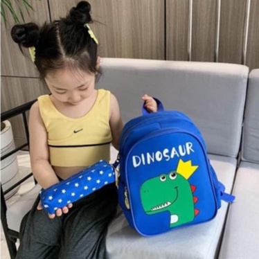 Ba lô, balo mẫu giáo kèm hộp bút cho bé mầm non trai và gái cực xinh siêu nhẹ chống gù-giadungsieure