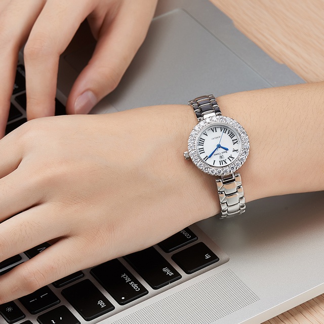Đồng hồ nữ chính hãng Royal Crown 6305 Stainless Steel Watch | BigBuy360 - bigbuy360.vn