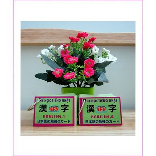 [RẺ VÔ ĐỊCH] Bộ Thẻ Học Tiếng Nhật Kanji N4 - 2 xấp