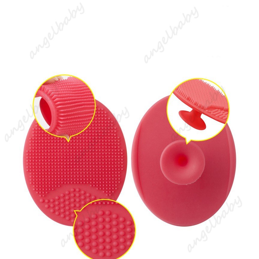 Bàn Chải Silicone Mát Xa Đầu Cho Bé