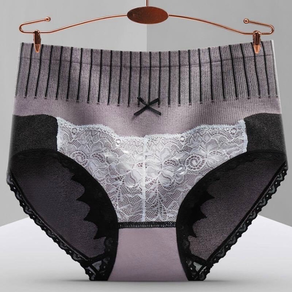 Quần lót nữ cotton gen bụng 🌸GEN BỤNG🌸 cạp cao sexy cotton len cao cấp | BigBuy360 - bigbuy360.vn