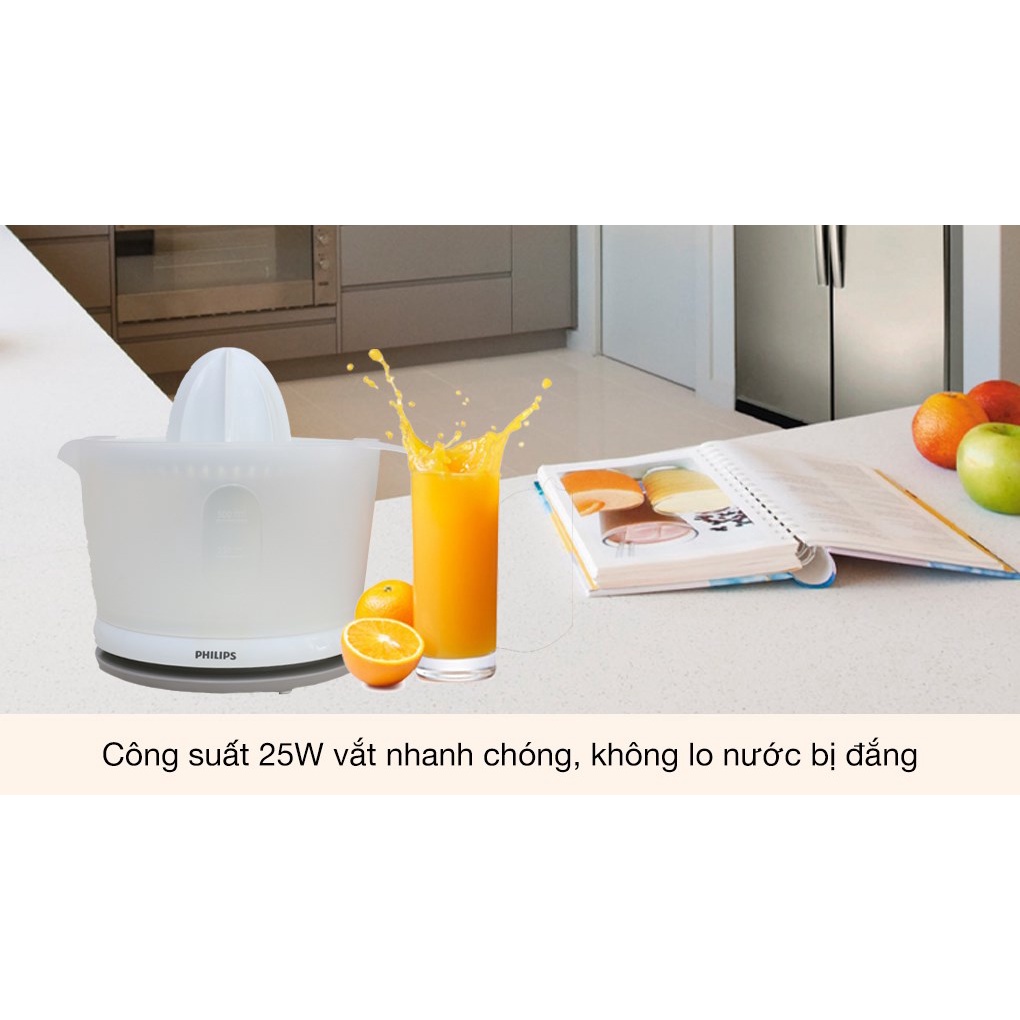 Máy vắt cam Philips HR-2738 - Hàng chính hãng