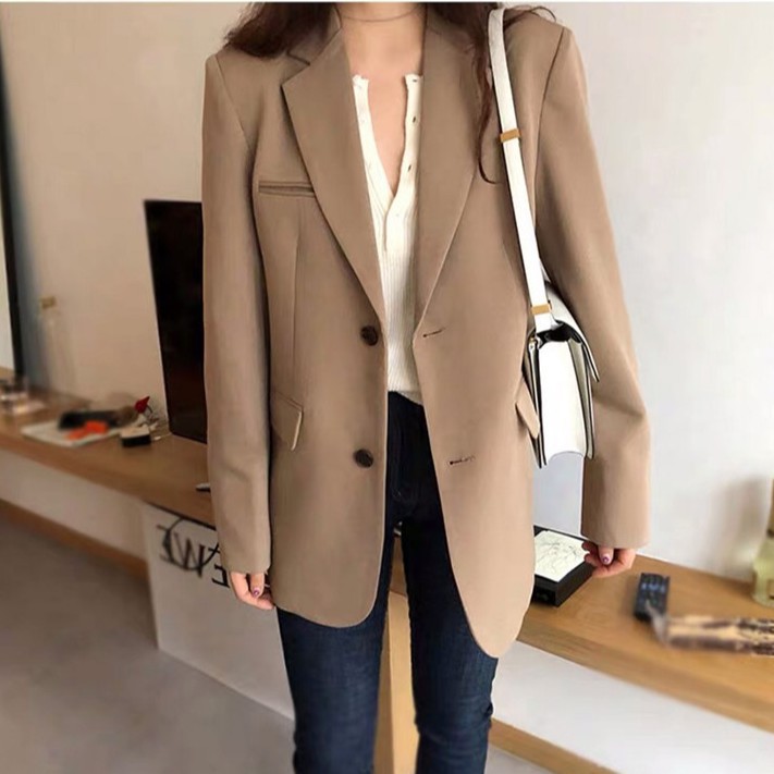 Áo Khoác Blazer Phong Cách Hàn Quốc Thanh Lịch Dành Cho Nữ Áo Blazer | BigBuy360 - bigbuy360.vn