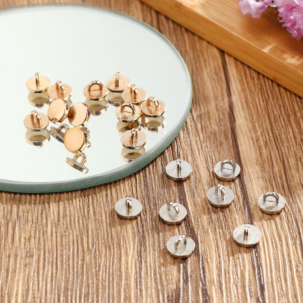 Set 20 Nút Áo 8mm Nhiều Màu Sắc Cho Búp Bê