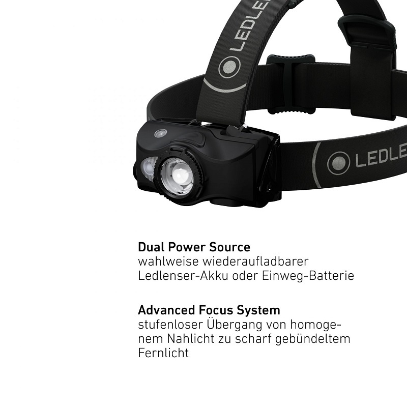 Đèn pin đội đầu LEDLENSER MH8 – 600 Lumens