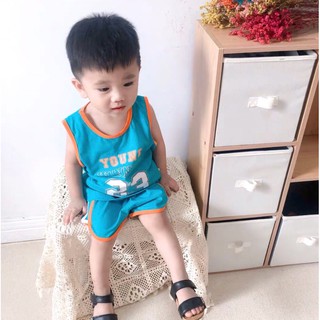 ( Xả kho)Bộ thể thao ba lỗ số 23 cho bé