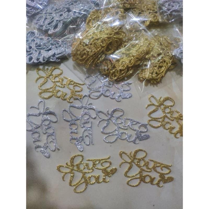 Xốp nhũ kim tuyến làm đồ handmade