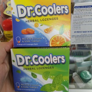 Kẹo ngậm đau họng Dr.Cooler