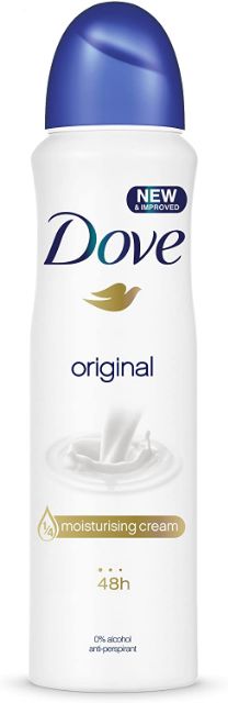 Xịt khử mùi dưỡng da Dove Go Fresh Original 150ml