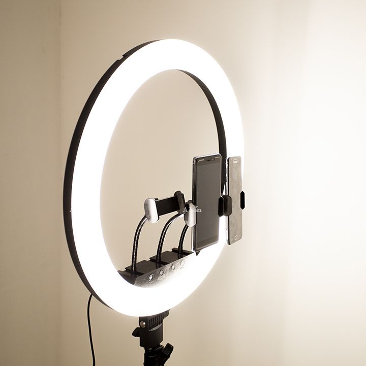 Đèn livestream 26 30 33 36cm và chân 2m1 hỗ trợ chụp ảnh, bán hàng