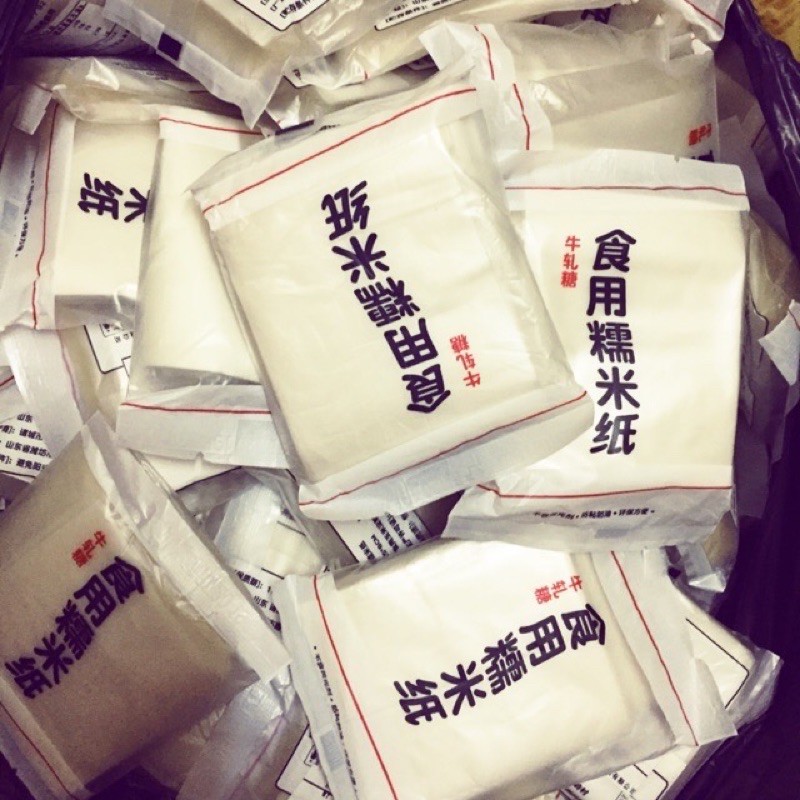 Giấy gạo gói kẹo