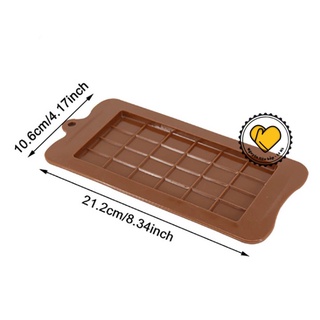 Khuôn silicon thanh socola - size lớn