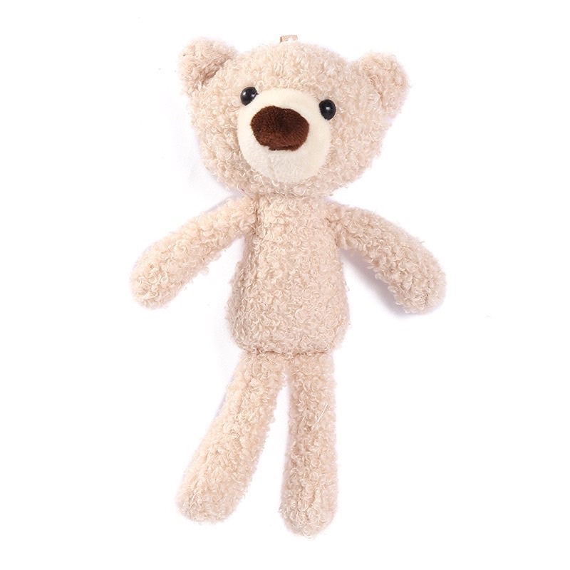 Móc khóa gấu bông treo balo siêu dễ thương , treo túi xách, treo móc khoá