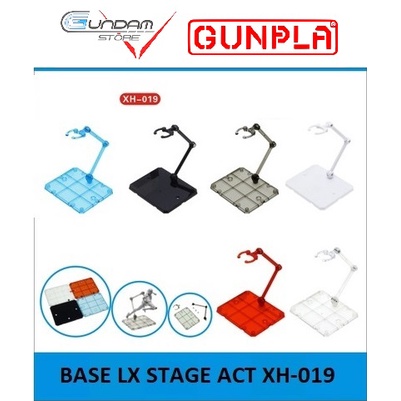 Đế Action Base LX STAGE ACT Cho Gundam Sd Hg Rg Lbx Figure Đồ Chơi Lắp Ráp Anime Mô Hình