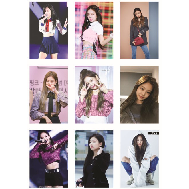 Lomo card ảnh BLACKPINK JENNIE full 36 ảnh