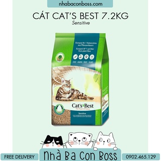 Cát hữu cơ cho mèo Cat s Best Sensitive 7,2kg thumbnail