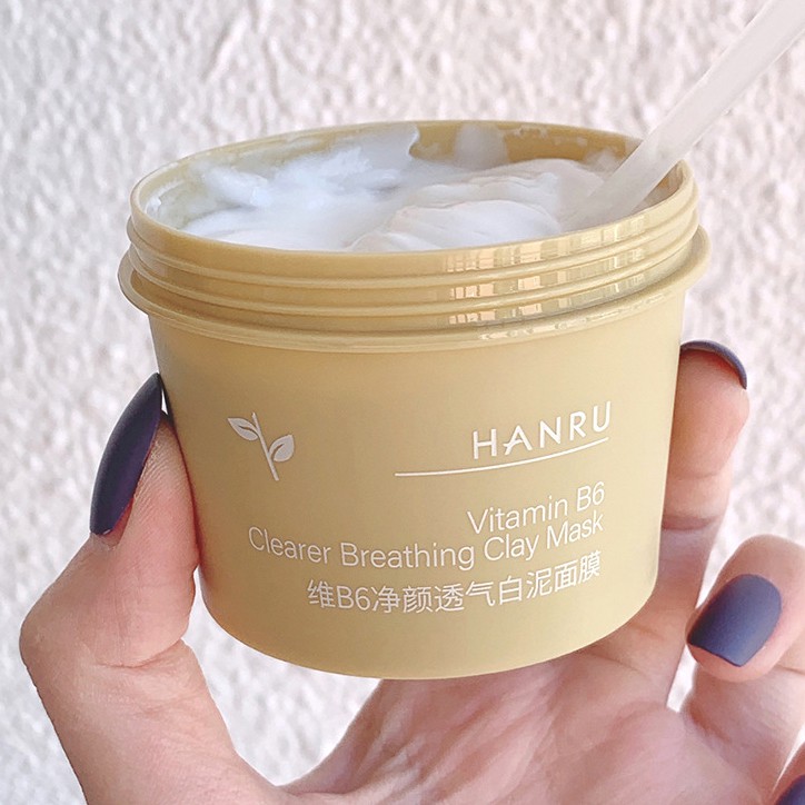 Mặt nạ bùn làm sạch sâu Hanru Cleansing Mud Mask 100g