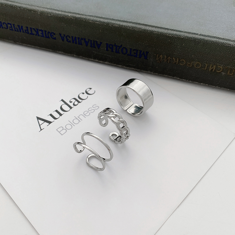 Bộ nhẫn thời trang phong cách retro có thể tùy chỉnh