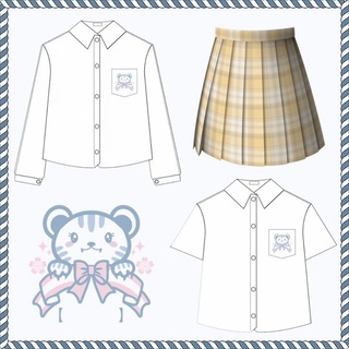 [Order] [Chính hãng] [Vanilla Garden] Set áo váy đồng phục Seifuku/JK - Honey Milk Jar