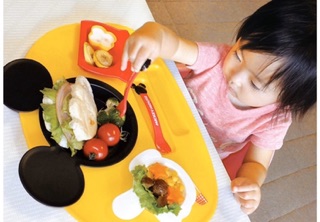 (HÀNG NHẬT)  Set ăn dặm Mickey 5 món
