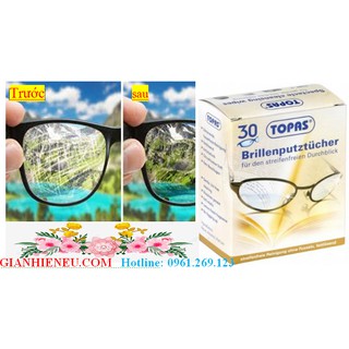 Giấy lau mắt kính đa năng Topas