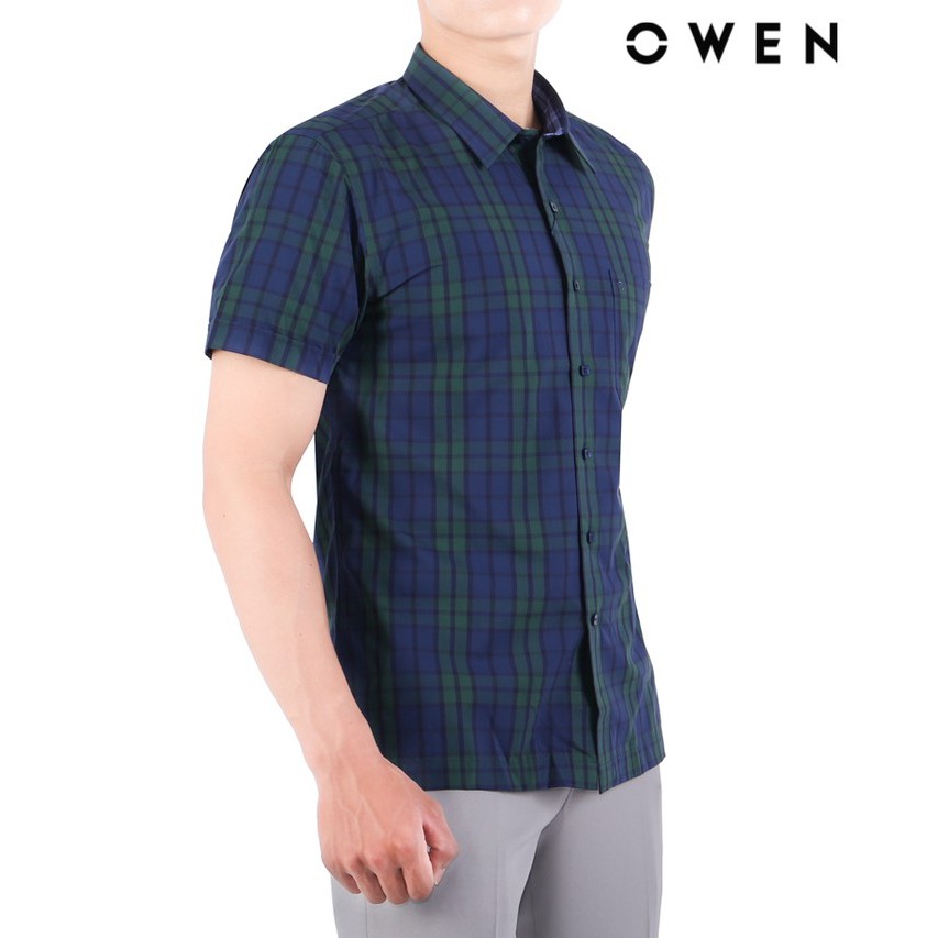 Áo sơ mi ngắn tay nam OWEN Bodyfit - BA90061N | BigBuy360 - bigbuy360.vn