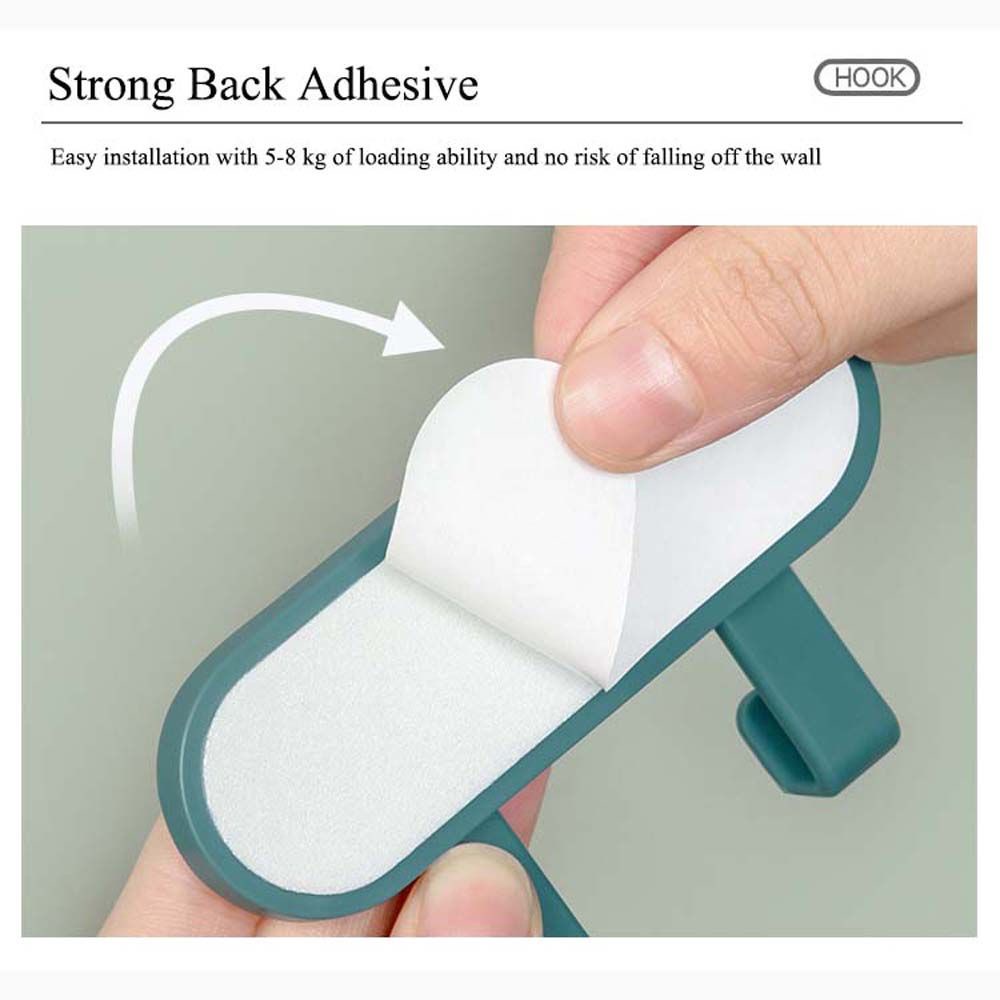 Móc treo đồ dán tường bằng gỗ sáng tạo tiện lợi