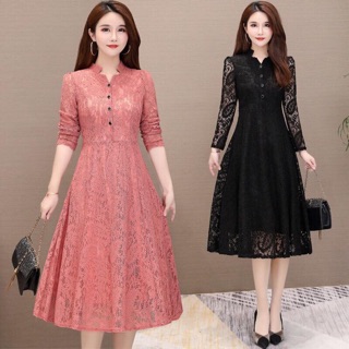 Đầm ren lụa nữ cao cấp kiểu dáng sang trọng quyến rũ QCNP1283