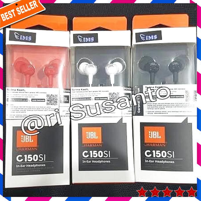 Tai Nghe Nhét Tai Acc Hp Jbl C150si Màu Đen