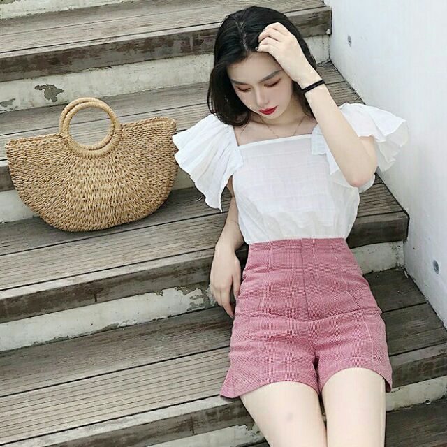 Tổng Hợp Áo Cổ Vuông Tay Cánh Tiên Giá Rẻ, Bán Chạy Tháng 8/2023 - Beecost