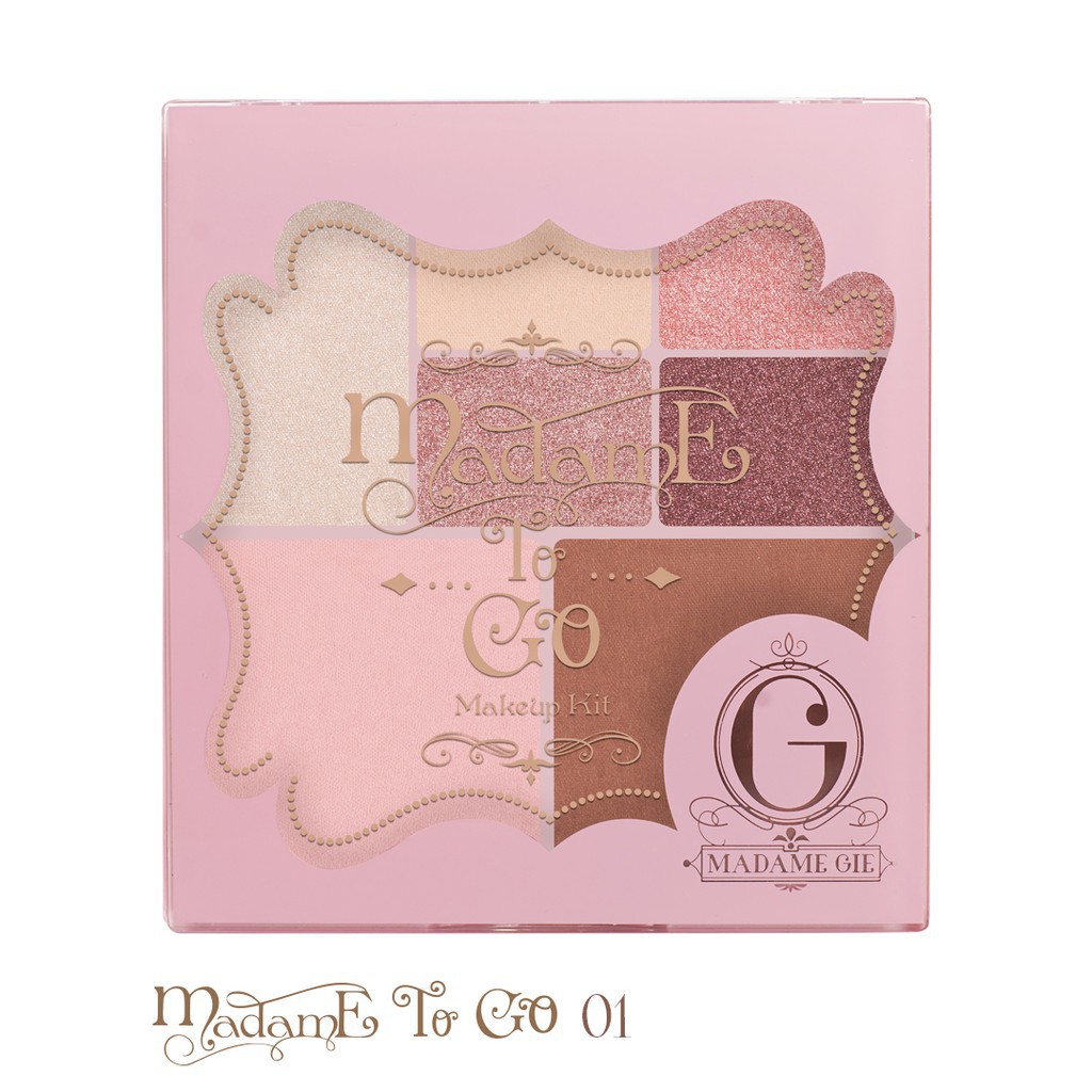 (hàng Mới Về) Bảng Phấn Trang Điểm Madame Gie Madame To Go | BigBuy360 - bigbuy360.vn