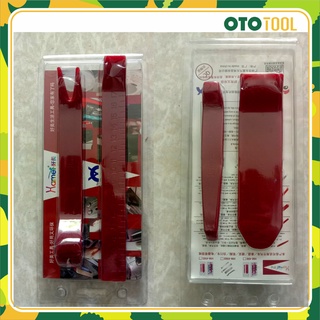 Bộ thanh nạy nhựa cao cấp HAMEI chính hãng 4 chi tiết cậy chốt nở nhựa nội thất xe ô tô OTO TOOL
