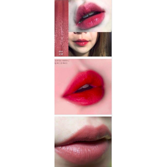 Set Son Kem Lì Giorgio Armani Lip Maestro Màu 202- 400- 514 - 3 thỏi x 4,5ml | BigBuy360 - bigbuy360.vn