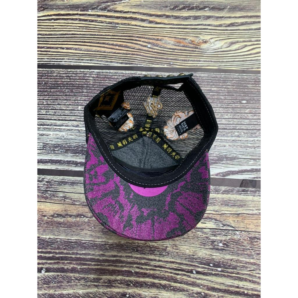 Nón ông địa mũ four 441 ngộ không đính đá phối lưới logo thêu