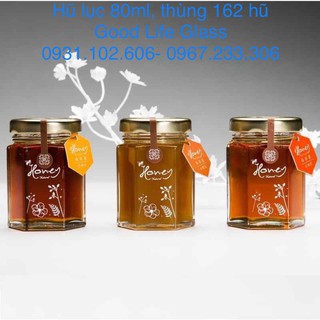 Combo 10 hũ lục giác 80ml