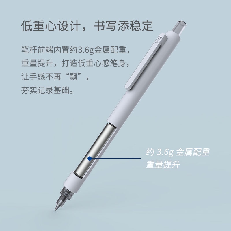 Hộp 3 bút bi Kaco Rocket Sakura mực đen ngòi 0,5mm