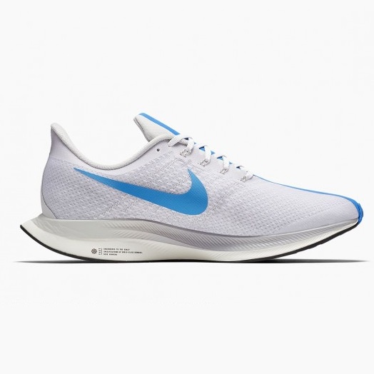 Giày Sneaker  Pegasus 35 Turbo 2.0 White Blue - Giày thể thao - Giày chạy bộ - Giày Gym