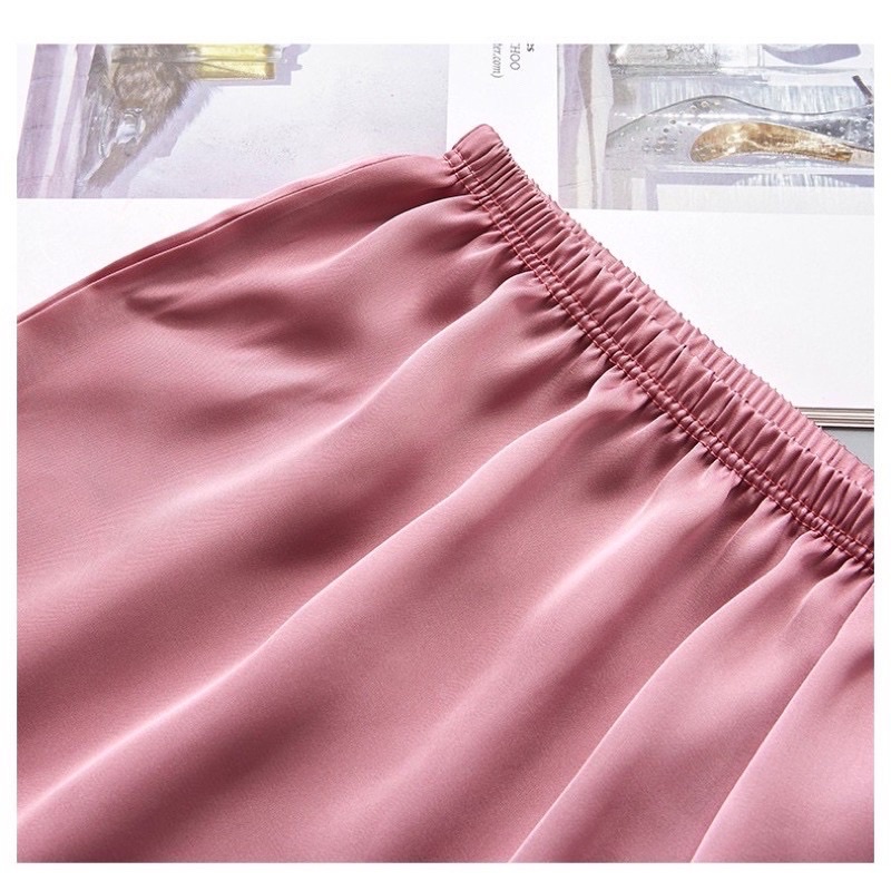 Quần đùi lụa nữ LULABOUTIQUE, quần ngủ lụa cao cấp mát, mịn | BigBuy360 - bigbuy360.vn